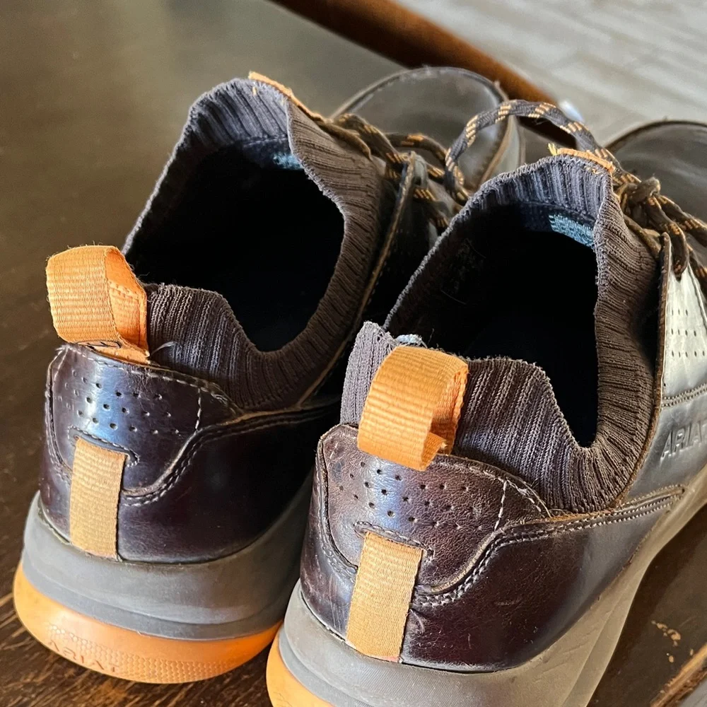 Ariat Brown and Orange Men's Casual Sneakers